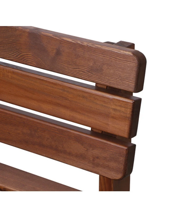 Holzbank Tessin, 3-Sitzer – Bild 2