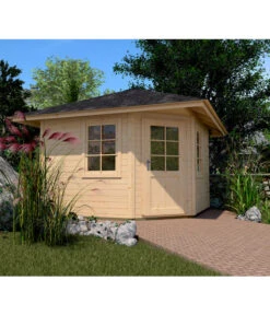 Weka Gartenhaus 149 5-Eck Gr. 1, Ca. B318/H276/T318 Cm