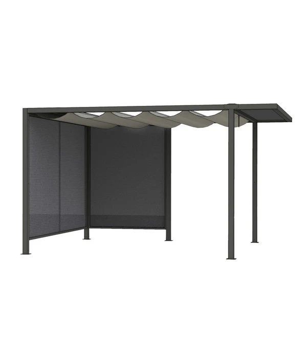 Siena Garden Schattenmanufaktur® Pergola Blende Ranotex, Ca. B150/H210 Cm – Bild 3