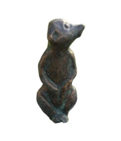 Rottenecker Bronze-Erdmännchen Klein, Wasserspeiend