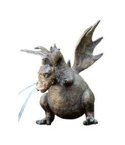 Rottenecker Bronze-Figur Drusilla, Wasserspeiend