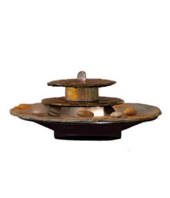 Seliger Zimmerbrunnen Kasumi, Schiefer