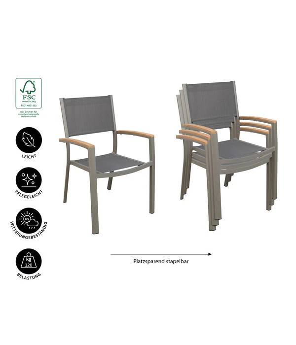 Dehner Stapelstuhl Colmar – Bild 4