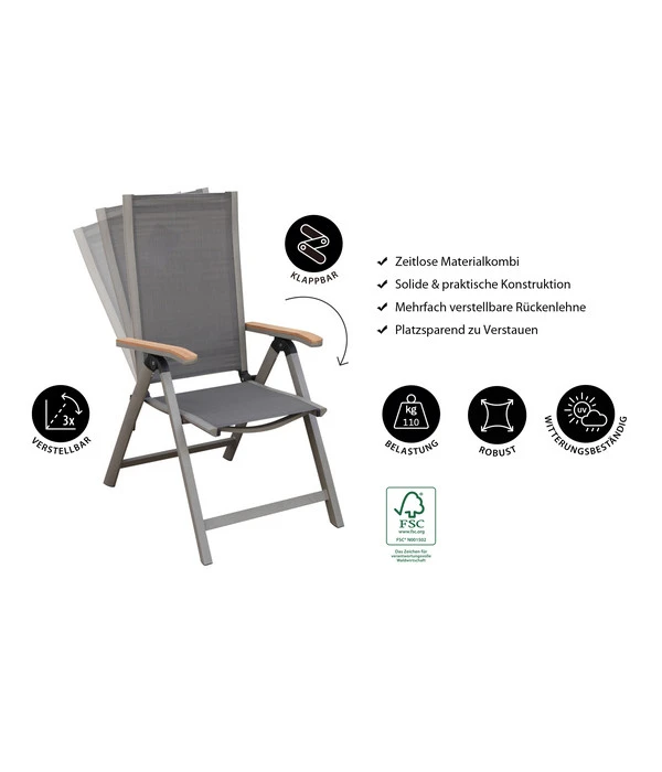 Dehner Klappstuhl Colmar – Bild 4