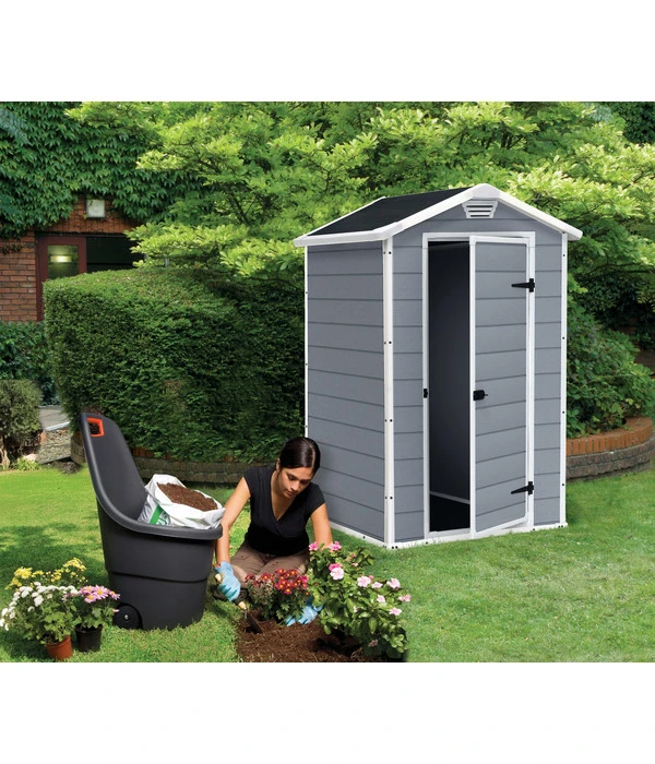 Keter Kunststoffgerätehaus Manor 4x3, Ca. B129/H196/T103 Cm – Bild 4
