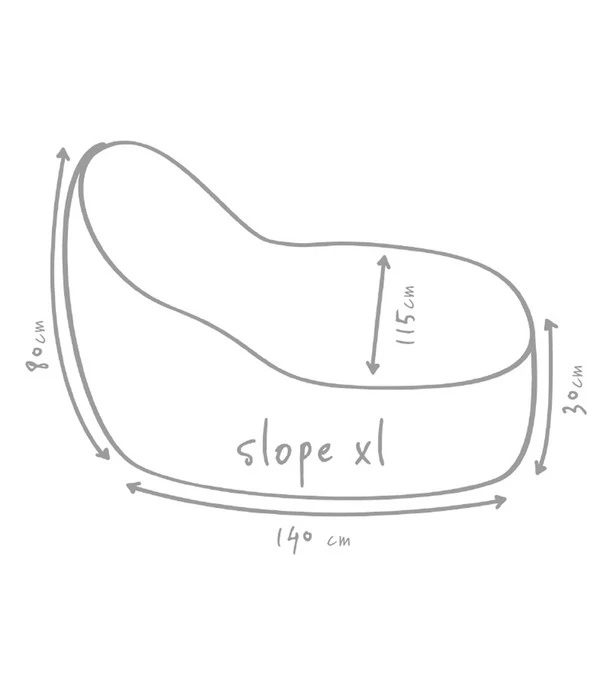 Outbag Outdoor-Sitzsack Slope XL Plus – Bild 3