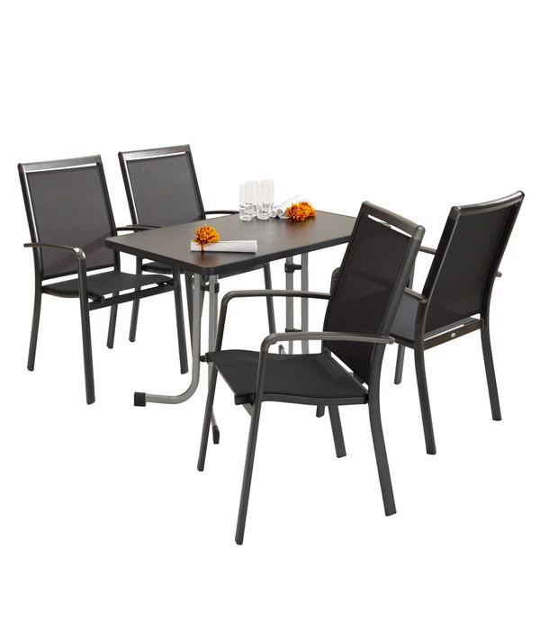 Sieger Boulevard-Klapptisch Mecalit®-PRO, Ca. B115/H72/T70 Cm – Bild 3