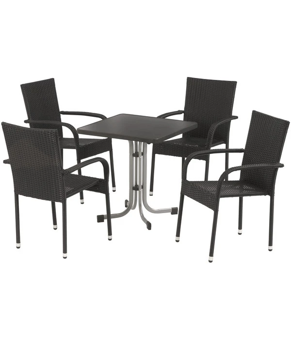 Sieger Boulevard-Klapptisch Mecalit®-PRO, Ca. B70/H72/T70 Cm – Bild 2