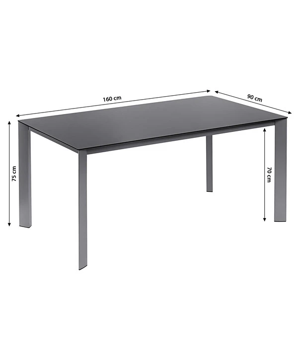 Dehner Esstisch Macon, Ca. B160/H75/T90 Cm – Bild 4