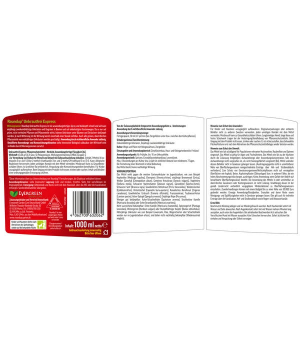 Roundup® Unkrautfrei AC, 1 L – Bild 2