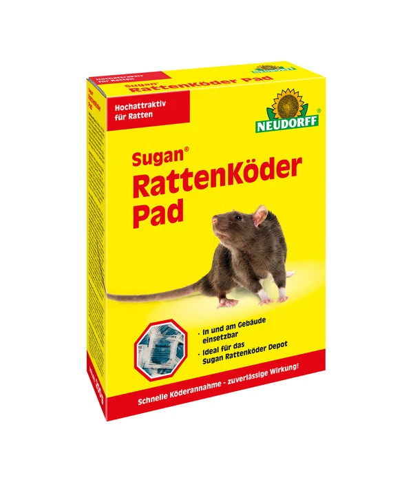Neudorff Sugan® RattenKöder Pad