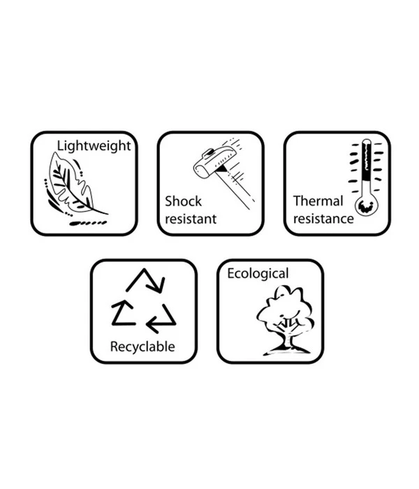 Farmet Kunststoff-Topf-Set Orione, Rund, Grau, 2-teilig – Bild 4