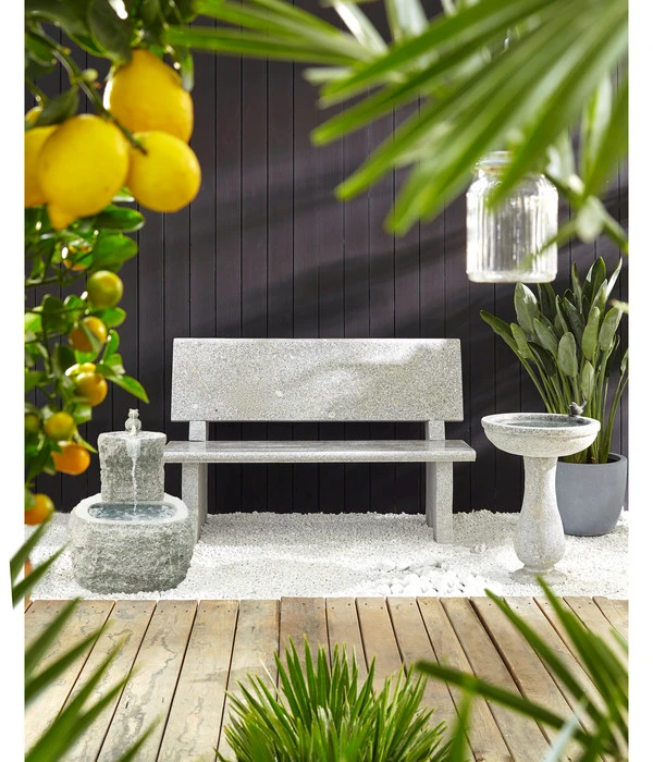 Dehner Granit-Gartenbrunnen Froschkönig, Ca. Ø50/H55 Cm – Bild 5