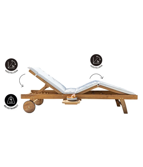 Dehner Rollliege Ravenna, Ca. B70/H89/T200 Cm – Bild 7