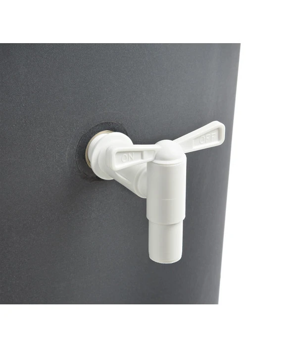 Veca Kunststoff-Regentonne, 280 L, Anthrazit – Bild 4