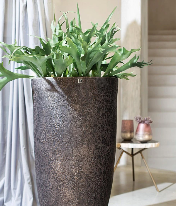 Fleur Ami Kunststoff-Pflanzgefäß Lava XL, Konisch, Ca. Ø56/H103 Cm – Bild 2