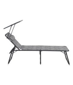 Siena Garden Campingliege Natura, Grau, Ca. B69/H43/T200 Cm