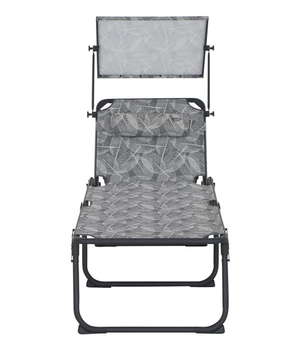 Siena Garden Campingliege Natura, Grau, Ca. B69/H43/T200 Cm – Bild 4