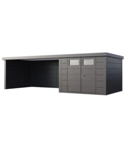 Wolff Finnhaus Gerätehaus Eleganto 3330, Inkl. Lounge Links, Ca. B812/H225/T318 Cm