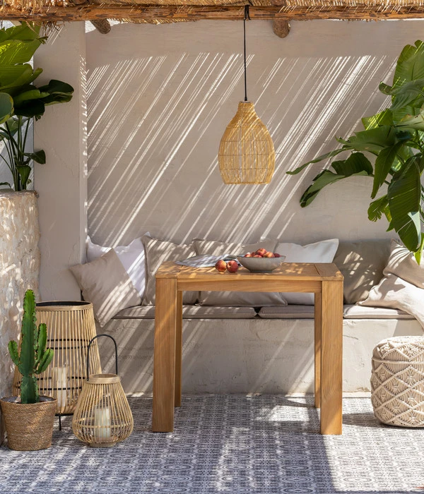 Dehner Teaktisch Havanna, Ca. B90/H75/T90 Cm – Bild 3