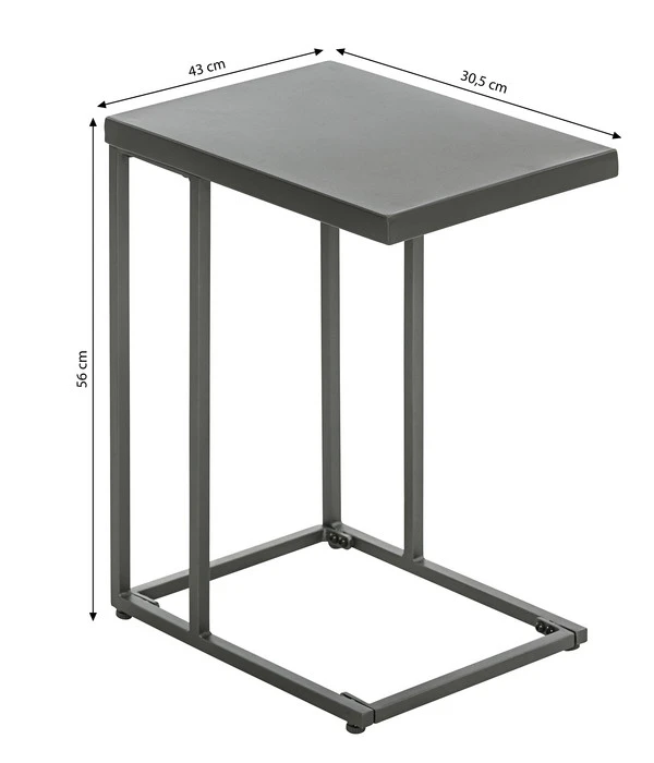 Dehner Beistelltisch Noah, Ca. B43/H56/T30,5 Cm – Bild 6