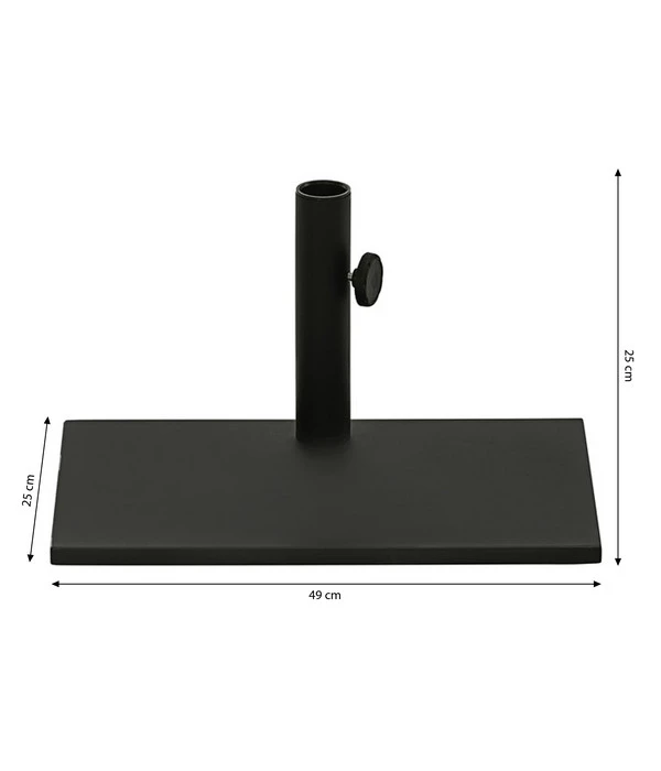 Dehner Balkonschirmständer, 20 Kg – Bild 3