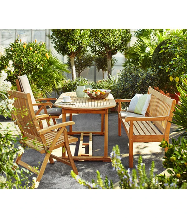 Dehner Gartenbank Havanna, 3-Sitzer – Bild 4