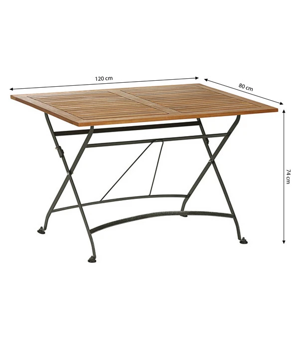 Dehner Klapptisch Tegernsee – Bild 5