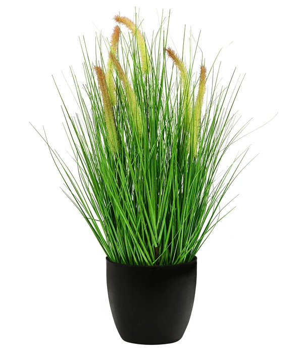 Dehner Kunstpflanze Borstenhirse, 68 Cm