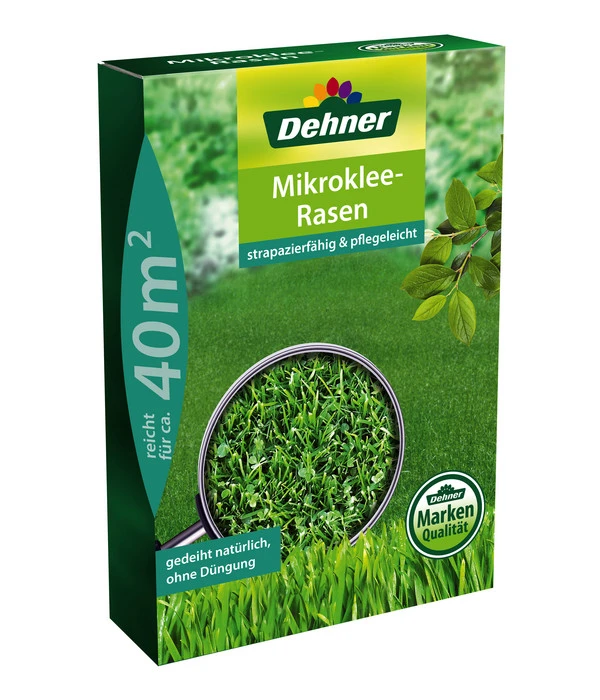 Dehner Saatgut Mikroklee-Rasensaatmischung