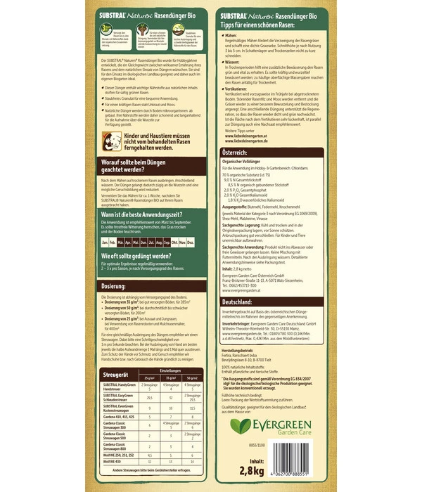 Substral® Naturen® Bio Rasendünger – Bild 2