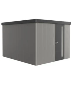 Biohort Gerätehaus Neo 4C, Quarzgrau/dunkelgrau