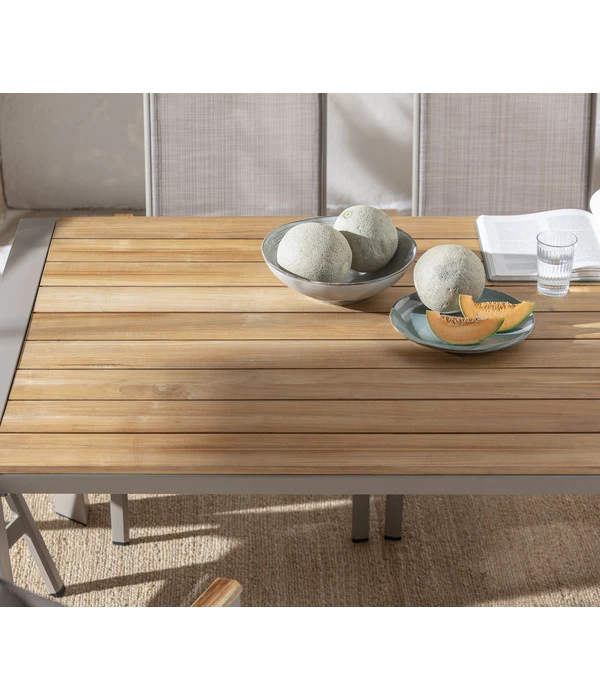 Dehner Holz-Ausziehtisch Cleveland, Ca. B160-240/H76/T101 Cm – Bild 8