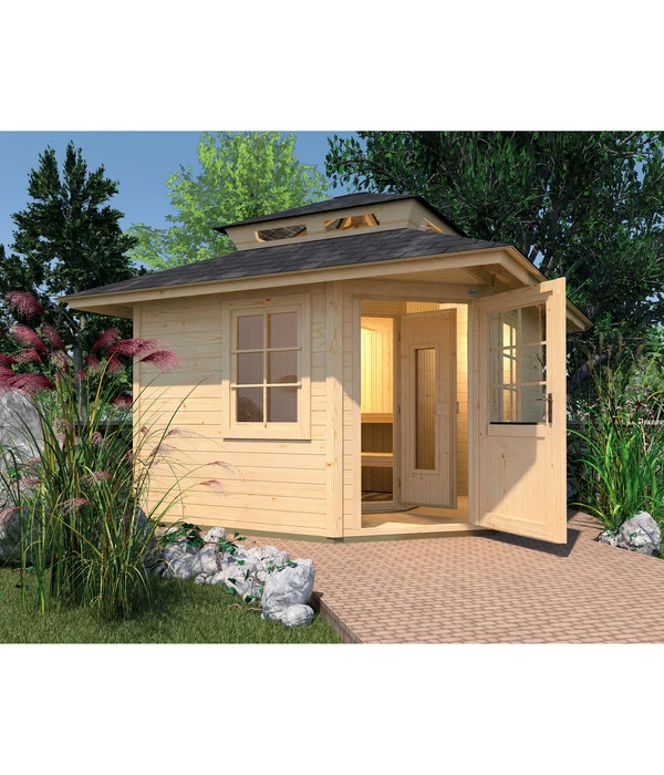 Weka Saunahaus Kurikka, Ca. B380/H315/T380 Cm – Bild 2