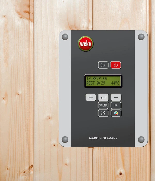 Weka Sauna Kemi Panorama Inkl. Ofen, Ca. B162/H200/T193 Cm – Bild 7