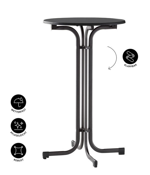 Sieger Partytisch, Ca. Ø70/H112 Cm – Bild 2