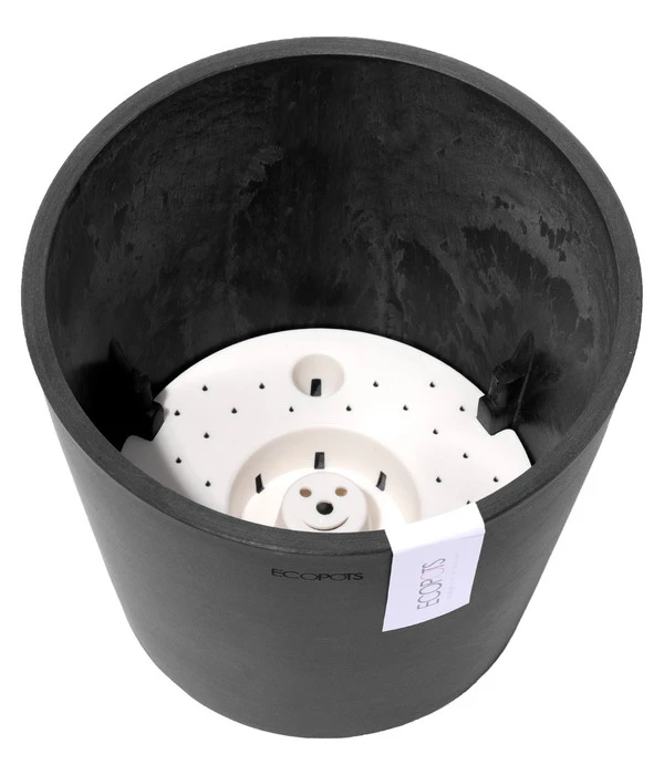Ecopots Kunststoff-Topf Amsterdam Mit Wassersystem, Rund – Bild 4