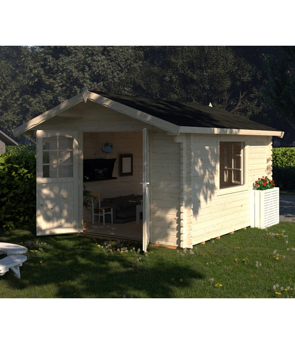 Palmako Gartenhaus Sally, Ca. B362/H263/T440 Cm – Bild 2