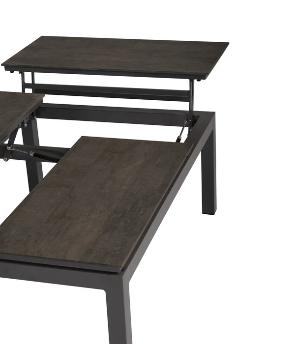 Tierra Outdoor Kaffeetisch Flip Up, Ca. B120/H46/T79 Cm – Bild 5