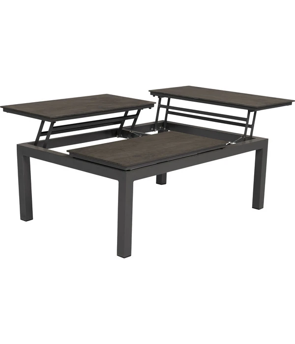 Tierra Outdoor Kaffeetisch Flip Up, Ca. B120/H46/T79 Cm – Bild 2